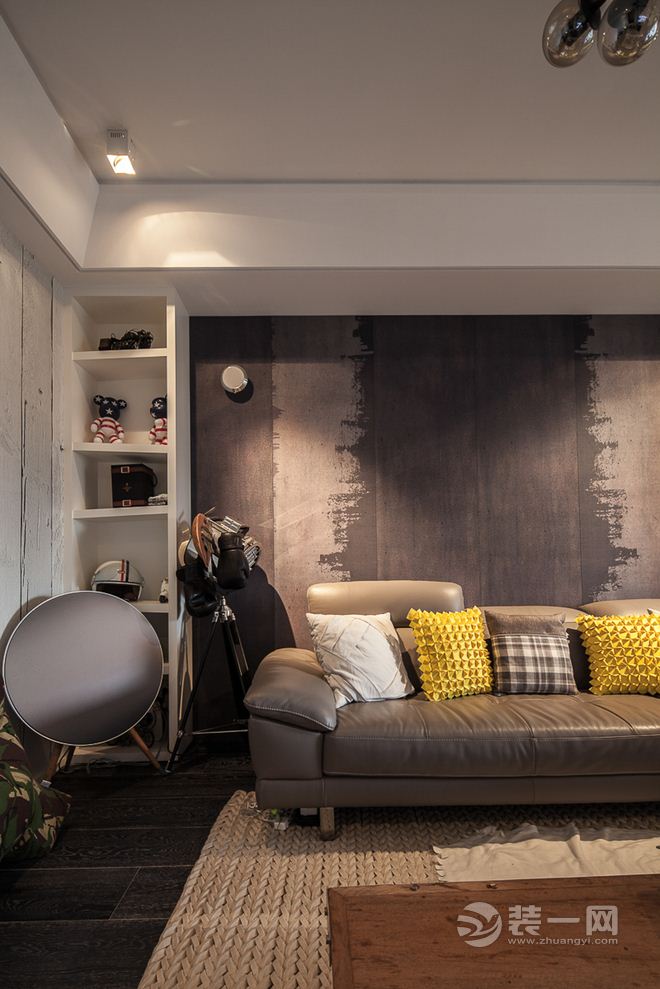 美式黑白色调装修 合肥装修网教您合理利用房间布局